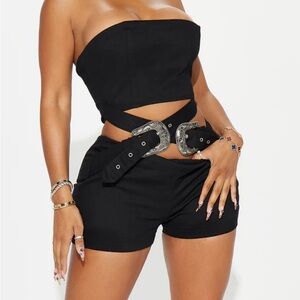 Buckleup Cowboy Romper